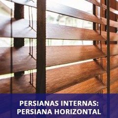 PERSIANAS INTERNAS: Persiana Horizontal